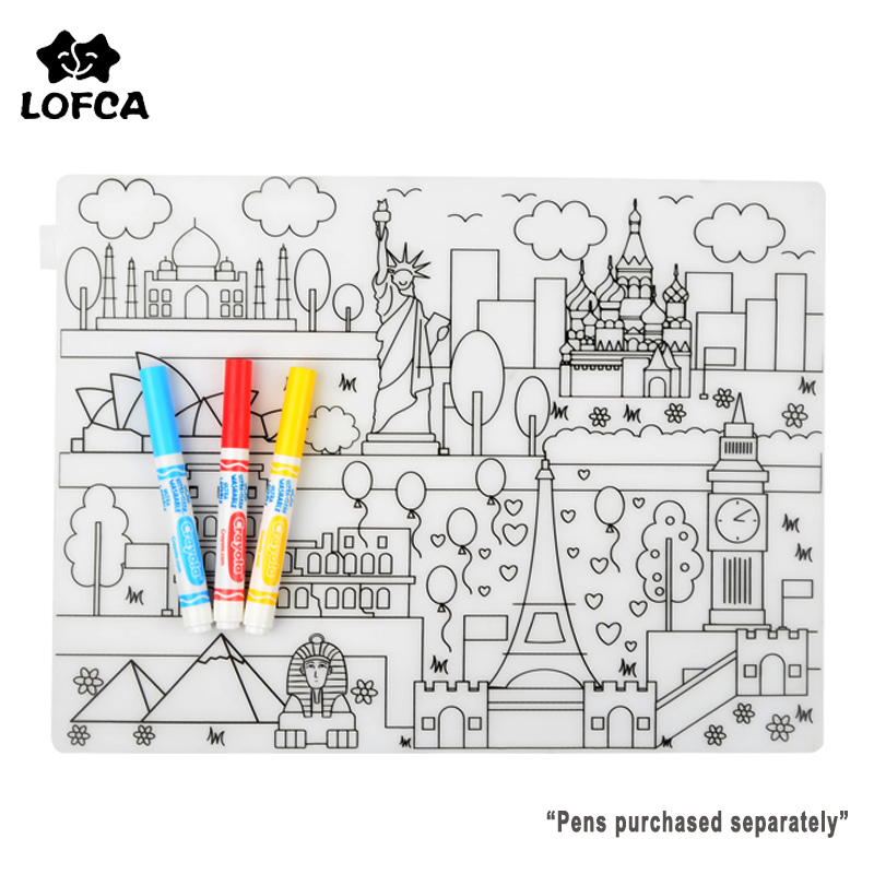 Silicone Baby Placemat 1pc Bab - огляд і ціна Baby Food Tray