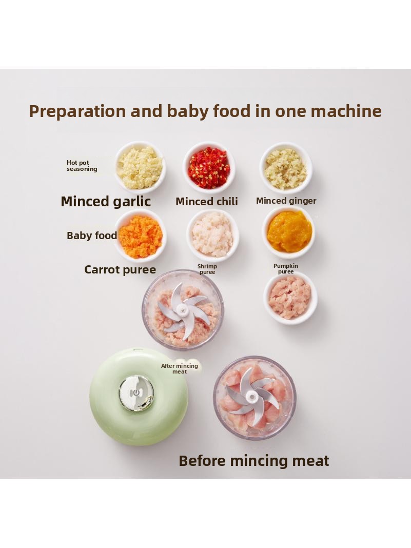Shufle  Multi-Function Food Pr - огляд і ціна Baby Food With Meat