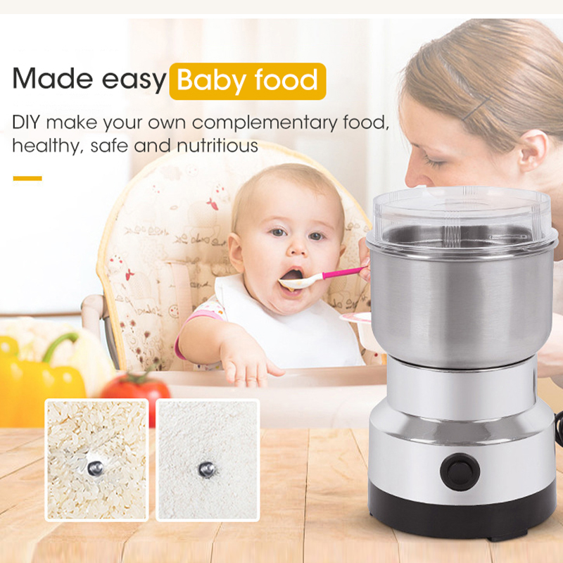 Mini Electric Grinder 4 Blades - огляд і ціна Baby Food Mixer