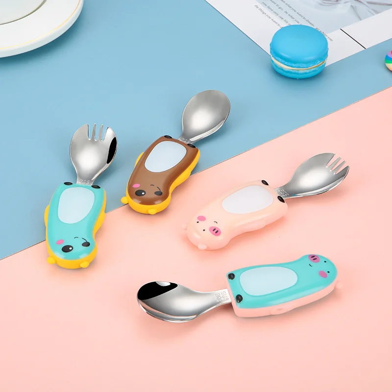 304 children's portable tablew - огляд і ціна Baby Food Knife Set