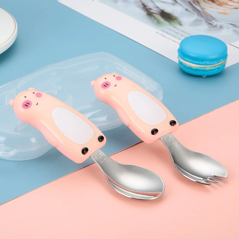 304 children's portable tablew - огляд і ціна Baby Food Knife Set
