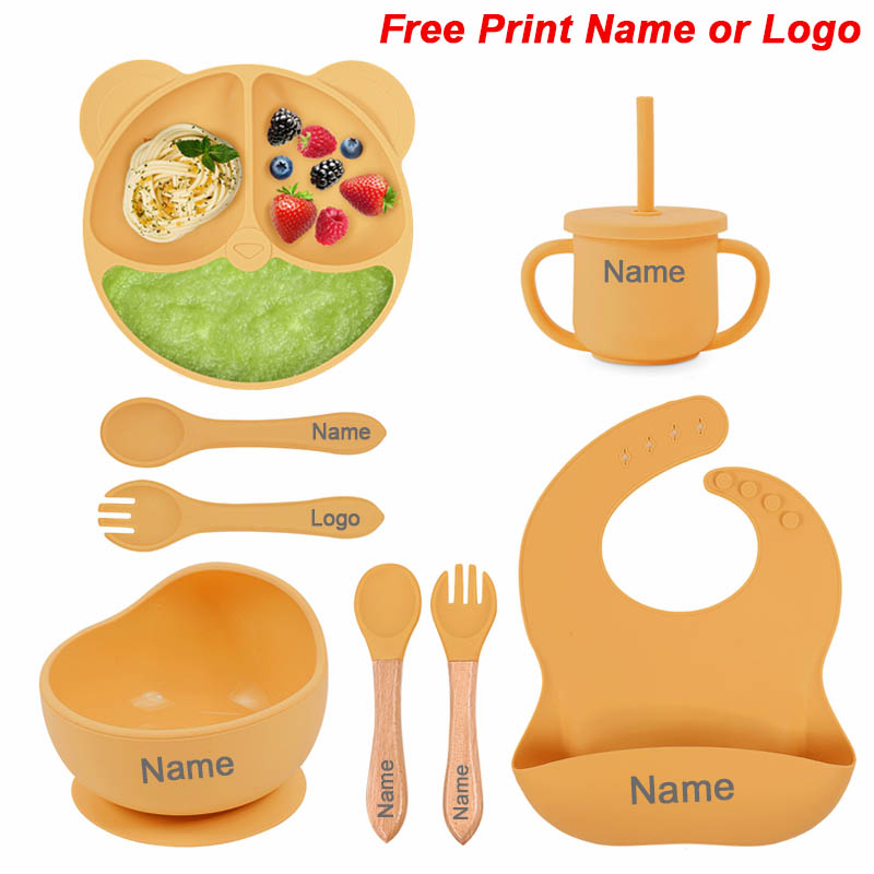 Feeding Set Silicone For Baby  - огляд і ціна Baby Food Tray